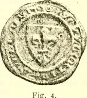 An illustration from Sceaux armoríes des Pays-Bas et des pays avoisinants (Belgique--Royaume des Pays-Bas--Luxembourg--Allemagne--France) recueil historique et héraldique (1898)