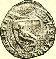 An illustration from Sceaux armoríes des Pays-Bas et des pays avoisinants (Belgique--Royaume des Pays-Bas--Luxembourg--Allemagne--France) recueil historique et héraldique (1898)