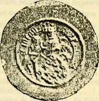 An illustration from Sceaux armoríes des Pays-Bas et des pays avoisinants (Belgique--Royaume des Pays-Bas--Luxembourg--Allemagne--France) recueil historique et héraldique (1898)