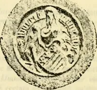 An illustration from Sceaux armoríes des Pays-Bas et des pays avoisinants (Belgique--Royaume des Pays-Bas--Luxembourg--Allemagne--France) recueil historique et héraldique (1898)