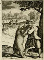 An illustration from Scelta d'alcuni miracoli e grazie della Santissima Nunziata di Firenze (1636)