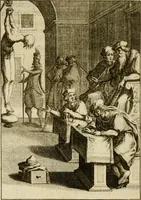 An illustration from Scelta d'alcuni miracoli e grazie della Santissima Nunziata di Firenze (1636)