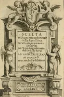 An illustration from Scelta d'alcuni miracoli e grazie della Santissima Nunziata di Firenze (1636)