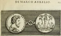 Picture 5 of 24 from Scelta de medaglioni piu rari nella bibliotheca dell' eminentiss. et reverendiss. principe il signor cardinale Gasparo Carpegna, vicario di Nostro Signore (1679), leaf 20