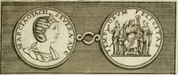An illustration from Scelta de medaglioni piu rari nella bibliotheca dell' eminentiss. et reverendiss. principe il signor cardinale Gasparo Carpegna, vicario di Nostro Signore (1679)