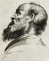 An illustration from Scelta di disegni del Caracci, Parmegiani et di Guido Reni (1660)