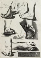 An illustration from Scelta di disegni del Caracci, Parmegiani et di Guido Reni (1660)