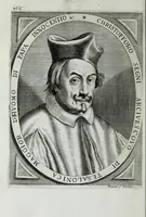An illustration from Scena d'huomeni illustri d'Europa (1658)
