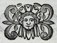 An illustration from Scena letteraria de gli scrittori Bergamaschi : aperta alla curiosita' de suoi concittadini (1664)