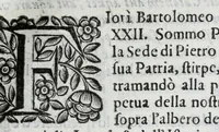 An illustration from Scena letteraria de gli scrittori Bergamaschi : aperta alla curiosita' de suoi concittadini (1664)