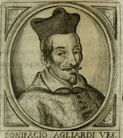 An illustration from Scena letteraria de gli scrittori bergamaschi aperta alla cvriosità de svoi concittadini .. (1664)