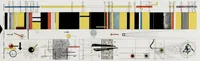 An illustration from Oskar Schlemmer et Al. - Die Bühne am Bauhaus (1925)