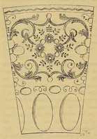 An illustration from Schlesische gläser. Eine studie über die schlesische Glasindustrie früherer Zeit, nebst einem Beschreibenden Katalog der Gläsersammlung des Museums Schlesischer Altertümer zu Breslau (1891)