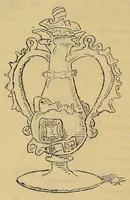 An illustration from Schlesische gläser. Eine studie über die schlesische Glasindustrie früherer Zeit, nebst einem Beschreibenden Katalog der Gläsersammlung des Museums Schlesischer Altertümer zu Breslau (1891)