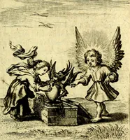 An illustration from Schola cordis siue aversi à deo cordis ac eumdem reductio, et instructio .. (1663)