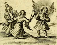 An illustration from Schola cordis siue aversi à deo cordis ac eumdem reductio, et instructio .. (1663)
