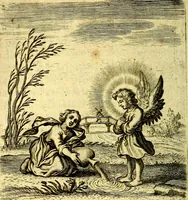 An illustration from Schola cordis siue aversi à deo cordis ac eumdem reductio, et instructio .. (1663)
