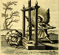 An illustration from Schola cordis siue aversi à deo cordis ac eumdem reductio, et instructio .. (1663)