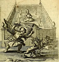 An illustration from Schola cordis siue aversi à deo cordis ac eumdem reductio, et instructio .. (1663)