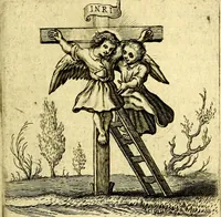 An illustration from Schola cordis siue aversi à deo cordis ac eumdem reductio, et instructio .. (1663)