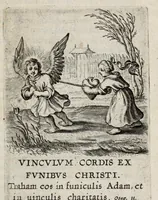 Picture 13 of 19 from Schola cordis, sive, Aversià Deo Cordis ad eumdem reductio, et instructio (1699), leaf 581