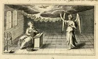 Picture 21 of 27 from Schöne ausserlesene sin[n]reiche Figuren auch Gleichnussen Erkläringen Gebettlein vnd hohe Lehr[n] : zum Theil auss heiliger Schrifft wie auch zum Theil auss der alten Christlichen Kirchen Lehrer[n] Schrifften gezogen vnd in Teutsche Reimen verfasst, leaf 88