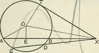 An illustration from A school geometry. containing the substance of Euclid books II anfd III and part of book IV (1917)