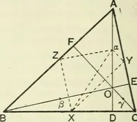 An illustration from A school geometry. containing the substance of Euclid books II anfd III and part of book IV (1917)