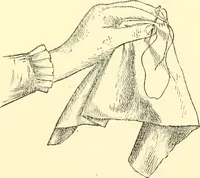 An illustration from School needlework; a book written for the beginner of any age and in any school (1922)
