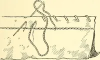 An illustration from School needlework; a book written for the beginner of any age and in any school (1922)
