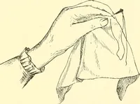 An illustration from School needlework; a book written for the beginner of any age and in any school (1922)