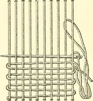 An illustration from School needlework; a book written for the beginner of any age and in any school (1922)