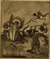 An illustration from The school of the heart : or, The heart of itself gone away from God, brought back again to him, and instructed by him (1808)