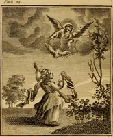 An illustration from The school of the heart : or, The heart of itself gone away from God, brought back again to him, and instructed by him (1808)