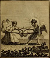 An illustration from The school of the heart : or, The heart of itself gone away from God, brought back again to him, and instructed by him (1808)
