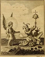 An illustration from The school of the heart : or, The heart of itself gone away from God, brought back again to him, and instructed by him (1808)