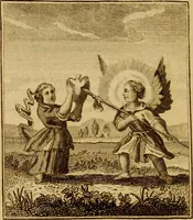 An illustration from The school of the heart : or, The heart of itself gone away from God, brought back again to him, and instructed by him (1808)