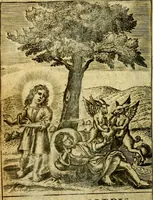 An illustration from The school of the heart; or, The heart of it self gone away from God brought back again to him, and instructed by him. In 47. emblems (1676)