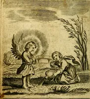 An illustration from The school of the heart; or, The heart of it self gone away from God brought back again to him, and instructed by him. In 47. emblems (1676)
