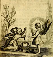 An illustration from The school of the heart; or, The heart of it self gone away from God brought back again to him, and instructed by him. In 47. emblems (1676)