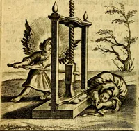 An illustration from The school of the heart; or, The heart of it self gone away from God brought back again to him, and instructed by him. In 47. emblems (1676)