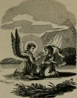 An illustration from The school of the heart : or, The heart of itself gone away from God, brought back again to Him; and instructed by Him. With The learning of the heart; and Hieroglyphics of the life of man. (1845)