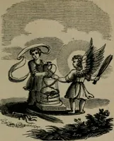 An illustration from The school of the heart : or, The heart of itself gone away from God, brought back again to Him; and instructed by Him. With The learning of the heart; and Hieroglyphics of the life of man. (1845)