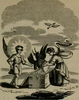An illustration from The school of the heart : or, The heart of itself gone away from God, brought back again to Him; and instructed by Him. With The learning of the heart; and Hieroglyphics of the life of man. (1845)