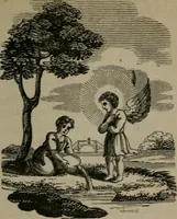 An illustration from The school of the heart : or, The heart of itself gone away from God, brought back again to Him; and instructed by Him. With The learning of the heart; and Hieroglyphics of the life of man. (1845)