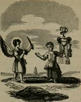 An illustration from The school of the heart : or, The heart of itself gone away from God, brought back again to Him; and instructed by Him. With The learning of the heart; and Hieroglyphics of the life of man. (1845)
