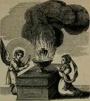 An illustration from The school of the heart : or, The heart of itself gone away from God, brought back again to Him; and instructed by Him. With The learning of the heart; and Hieroglyphics of the life of man. (1845)
