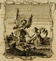 An illustration from The school of the heart, or, The heart (of itself gone away from God) brought back again to Him, and instructed by Him : in forty-seven emblems (1778)