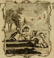 An illustration from The school of the heart, or, The heart (of itself gone away from God) brought back again to Him, and instructed by Him : in forty-seven emblems (1778)