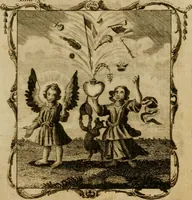Picture 7 of 49 from The school of the heart, or, The heart (of itself gone away from God) brought back again to Him, and instructed by Him : in forty-seven emblems (1778), leaf 42